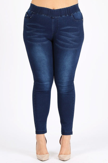 4X-5X/6X Super Plus Size Jeggings Pants - Tigbul's Variety Fashion Shop