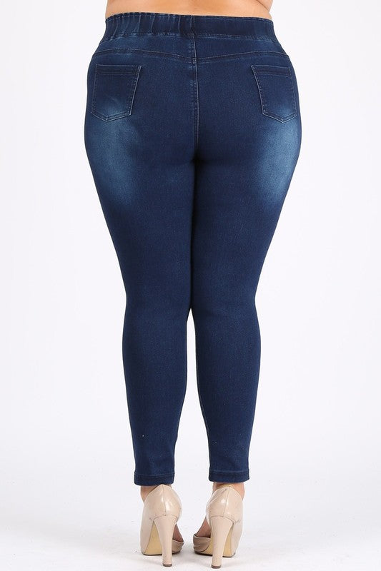 4X-5X/6X Super Plus Size Jeggings Pants - Tigbul's Variety Fashion Shop