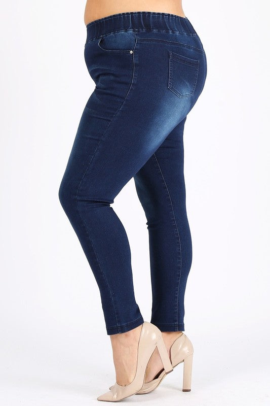 4X-5X/6X Super Plus Size Jeggings Pants - Tigbul's Variety Fashion Shop