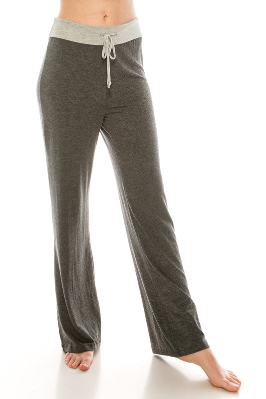 Flared Yoga Lounge Pants - Tigbul's Variety Fashion Shop