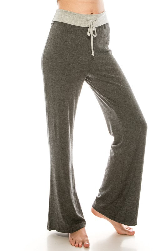 Flared Yoga Lounge Pants - Tigbul's Variety Fashion Shop
