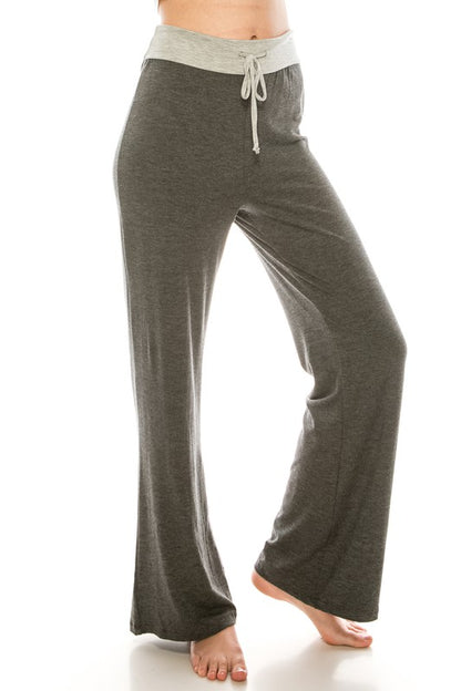 Flared Yoga Lounge Pants - Tigbul's Variety Fashion Shop