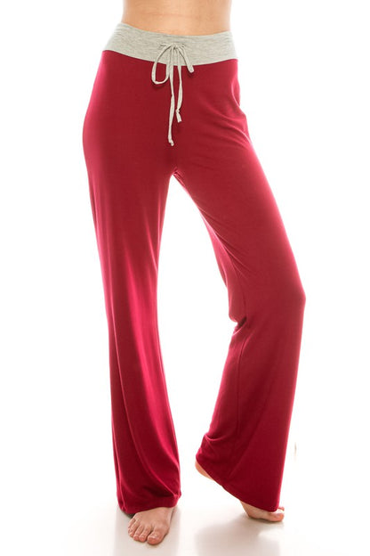 Flared Yoga Lounge Pants - Tigbul's Variety Fashion Shop