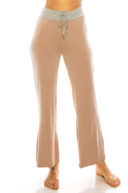 Flared Yoga Lounge Pants - Tigbul's Variety Fashion Shop