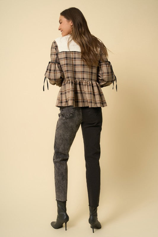 Raw Hem Black Contrast Wash Mom Jeans - Tigbul's Variety Fashion Shop