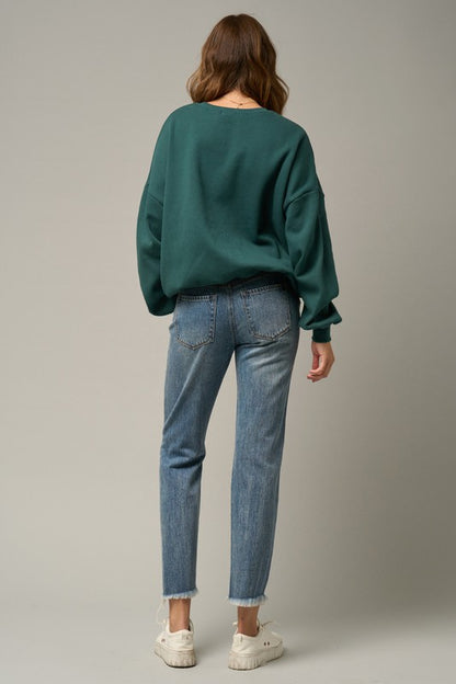 Ripped Straight Jeans - Tigbul's Variety Fashion Shop