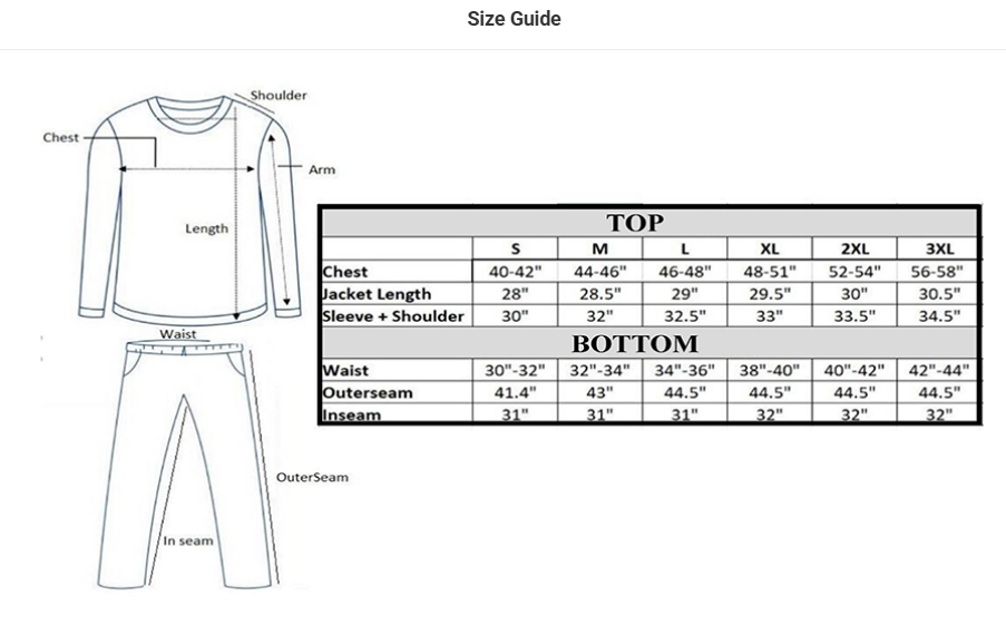 Size chart diagram for men’s casual short-sleeve shirts (S–3XL)