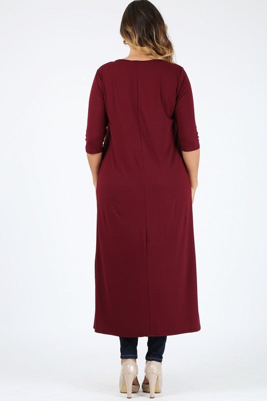 Plus Size Maxi Top - Tigbul's Variety Fashion Shop