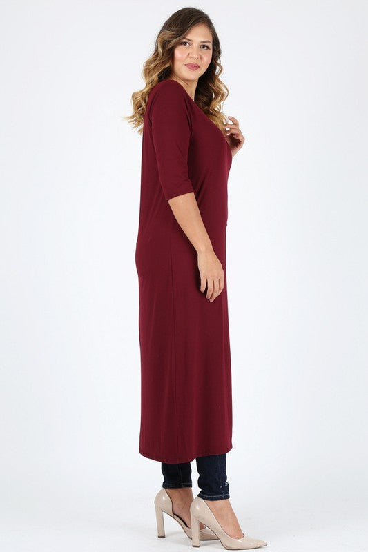 Plus Size Maxi Top - Tigbul's Variety Fashion Shop
