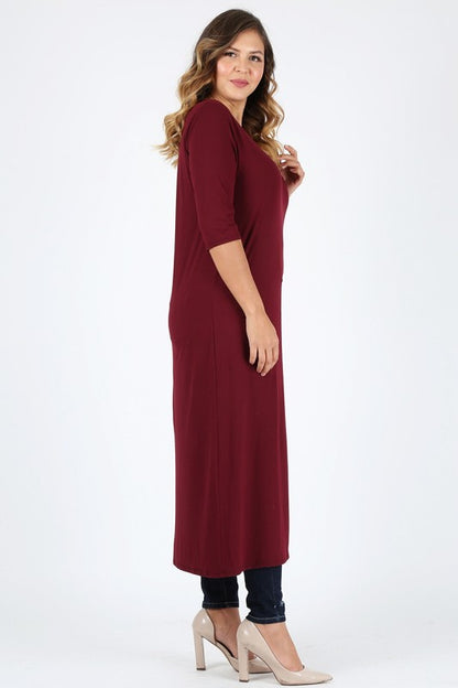 Plus Size Maxi Top - Tigbul's Variety Fashion Shop