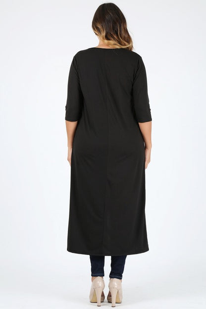 Plus Size Maxi Top - Tigbul's Variety Fashion Shop