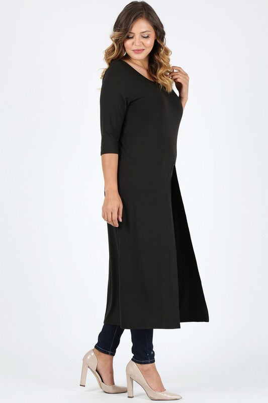 Plus Size Maxi Top - Tigbul's Variety Fashion Shop