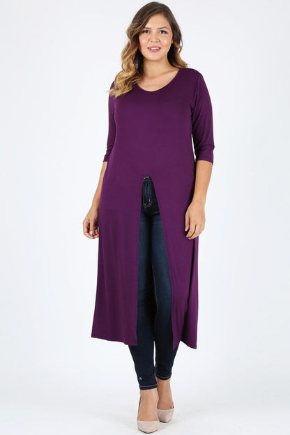 Plus Size Maxi Top - Tigbul's Variety Fashion Shop