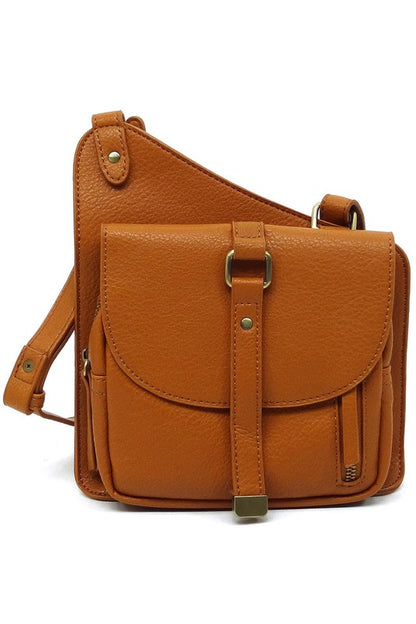 Fashion Flat Crossbody Bag - Tigbul's Variety Fashion Shop