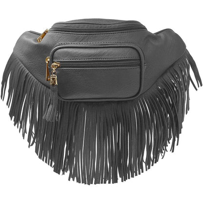 Fashion Fringe Tassel Fanny Pack Waist Bag - Tigbul's Variety Fashion Shop