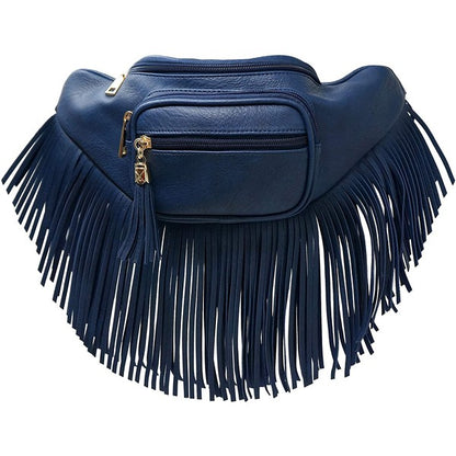 Fashion Fringe Tassel Fanny Pack Waist Bag - Tigbul's Variety Fashion Shop