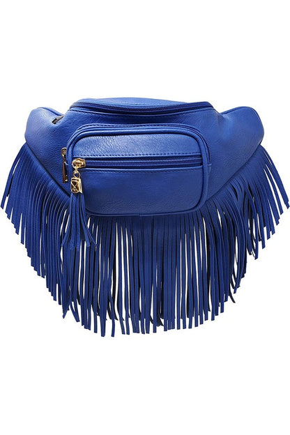 Fashion Fringe Tassel Fanny Pack Waist Bag - Tigbul's Variety Fashion Shop