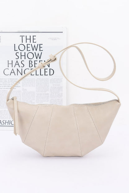 Faux Leather Croissant Bag - Tigbul's Variety Fashion Shop