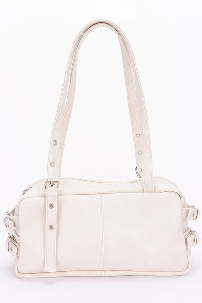 Faux Leather Sport Bag - Tigbul's Variety Fashion Shop