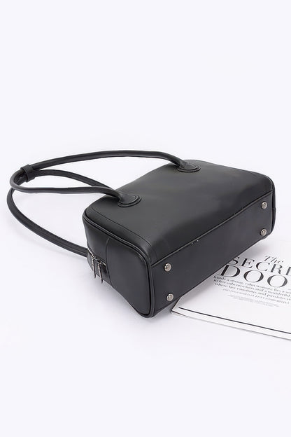 Faux Leather Sport Bag Set - Tigbul's Variety Fashion Shop