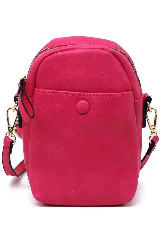 Front Pocket Mini Crossbody Bag Cell Phone Purse - Tigbul's Variety Fashion Shop