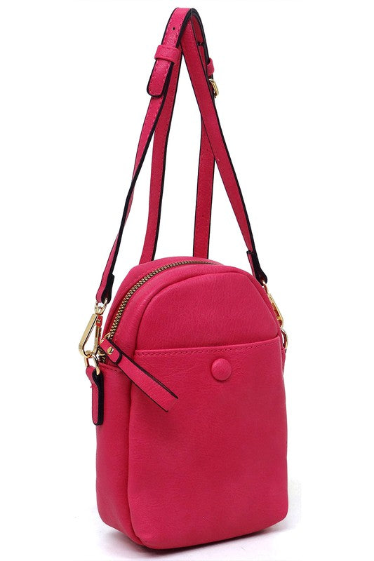 Front Pocket Mini Crossbody Bag Cell Phone Purse - Tigbul's Variety Fashion Shop