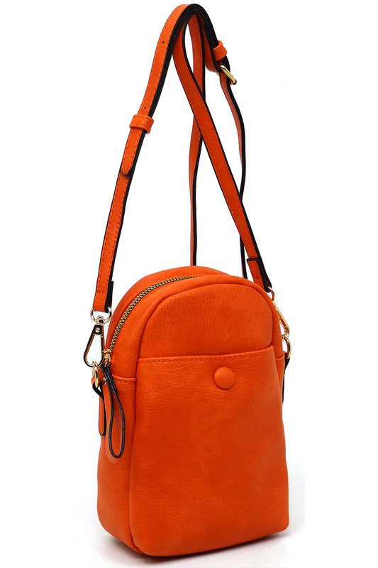 Front Pocket Mini Crossbody Bag Cell Phone Purse - Tigbul's Variety Fashion Shop