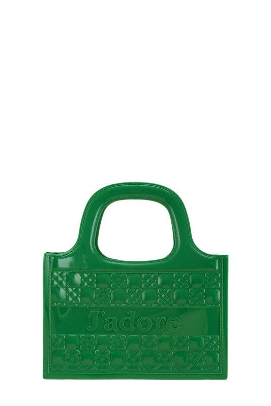 JADORE Top Handle Crossbody Jelly Bag - Tigbul's Variety Fashion Shop