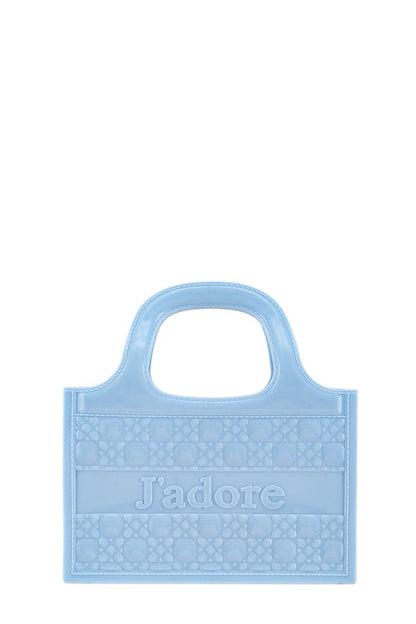 JADORE Top Handle Crossbody Jelly Bag - Tigbul's Variety Fashion Shop