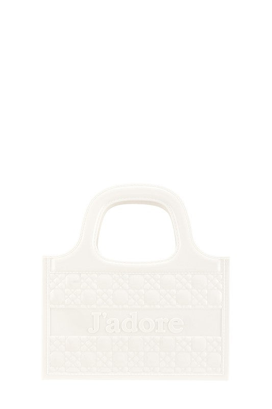 JADORE Top Handle Crossbody Jelly Bag - Tigbul's Variety Fashion Shop