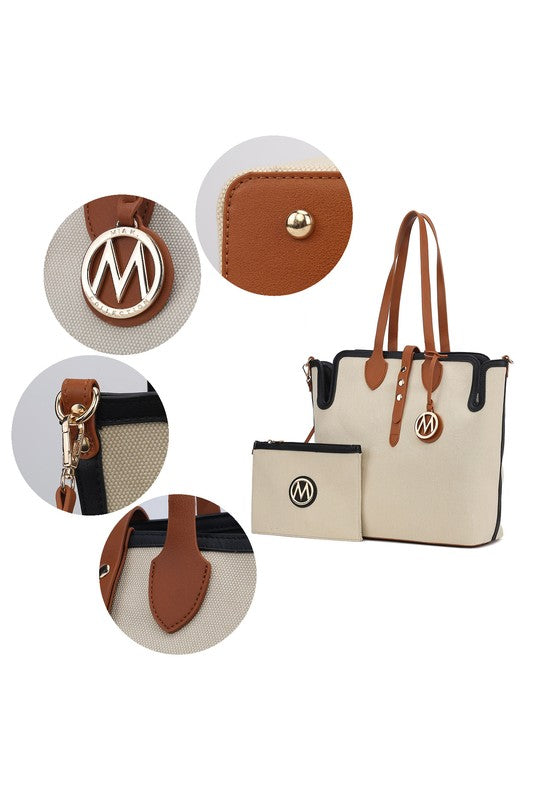 MKF Collection Juliana Oversize Tote & Wristlet - Tigbul's Variety Fashion Shop