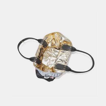 Nicole Lee USA Reversible Tote Bag / Handbag - Tigbul's Variety Fashion Shop