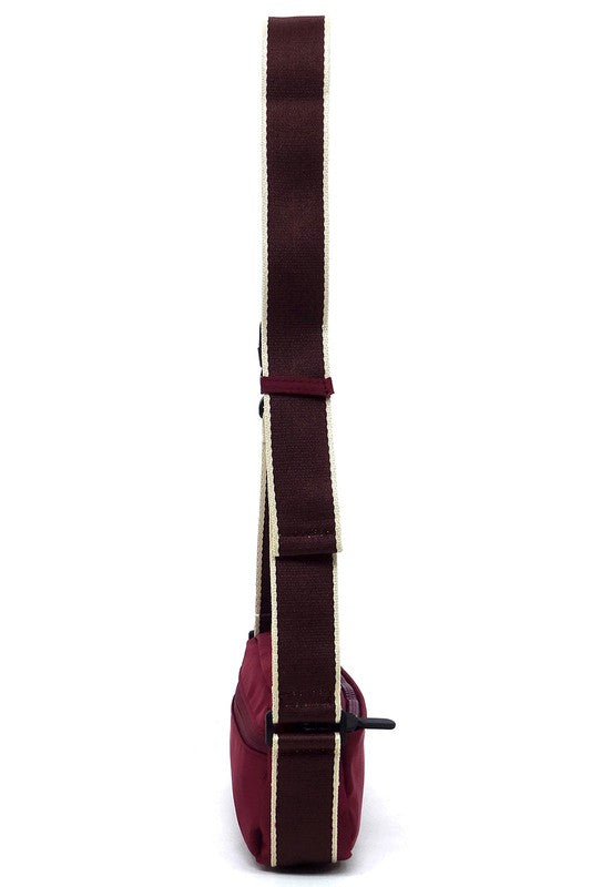 Nylon Fanny Pack Crossbody Bag - Tigbul's Variety Fashion Shop