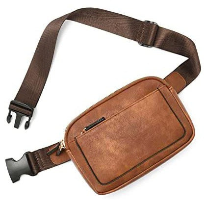 Presly Vegan Leather Everywhere Sling Belt Bag - Tigbul's Variety Fashion Shop