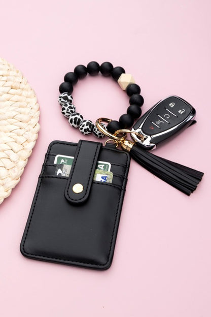 Silicone Key Ring Wallet Bracelet - Tigbul's Variety Fashion Shop