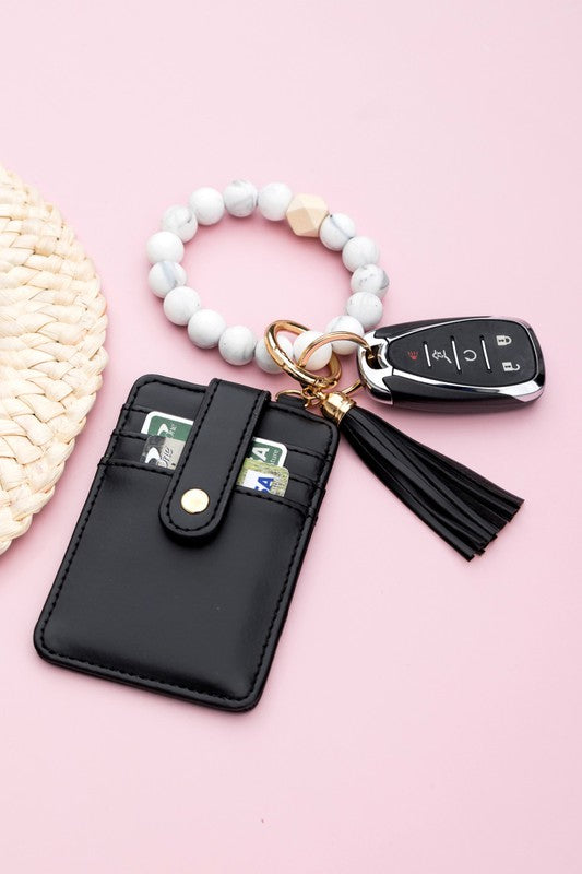Silicone Key Ring Wallet Bracelet - Tigbul's Variety Fashion Shop