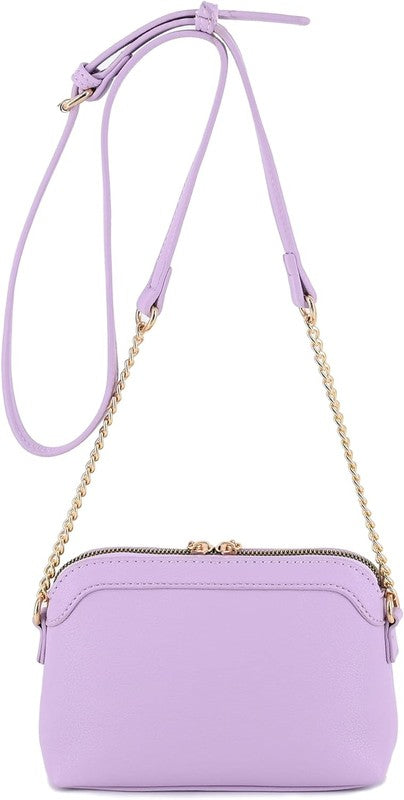 Tassel Small Crossbody Bag with Chain Strap - Tigbul's Variety Fashion Shop