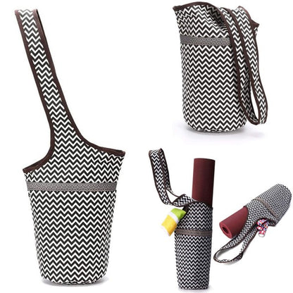 Yoga Mat Tote Bag with Large Side Pockets - Tigbul's Variety Fashion Shop