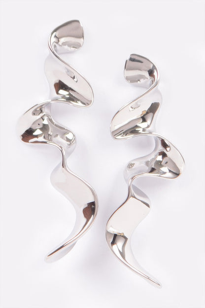 Metal Gold Plated Earrings - Tigbul's Variety Fashion Shop