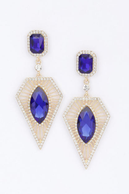 Rhinestone Earring - Tigbul's Variety Fashion Shop