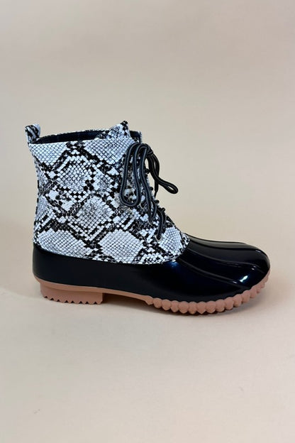 Women's Animal Print Rain, Snow, Mud, Boots - Tigbul's Variety Fashion Shop
