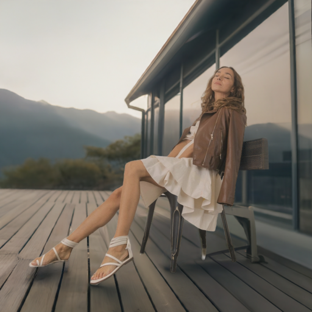 Oasis Society - Abril White Strappy Ankle Wrap Sandal - Tigbul's Variety Fashion Shop