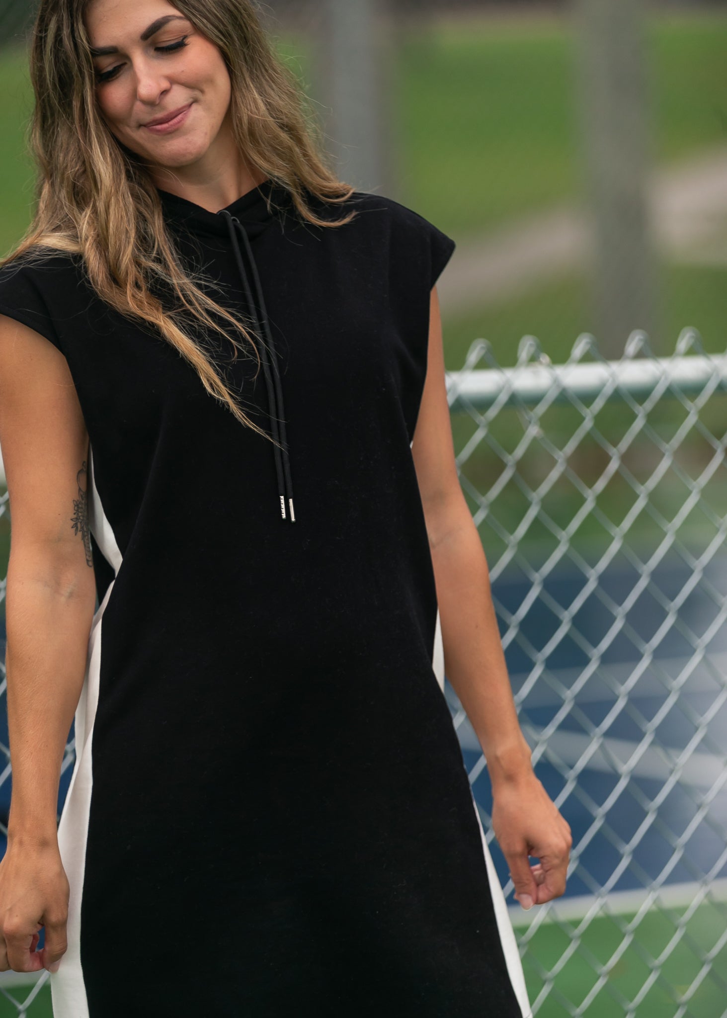 Asher Hooded Sweatshirt Dress - FINAL SALE