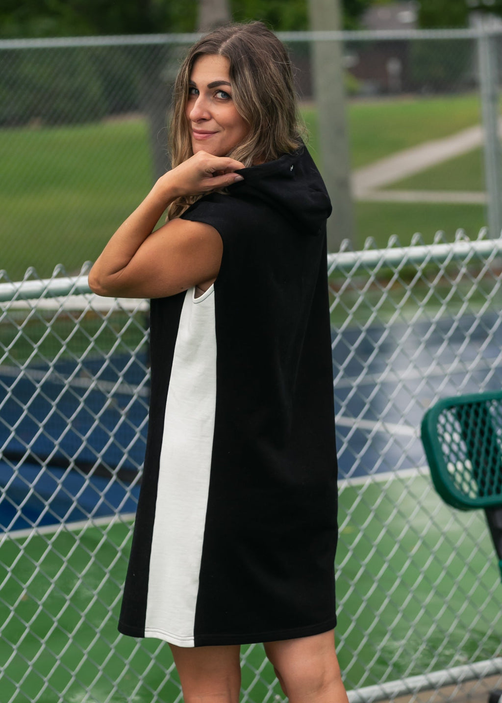 Asher Hooded Sweatshirt Dress - FINAL SALE