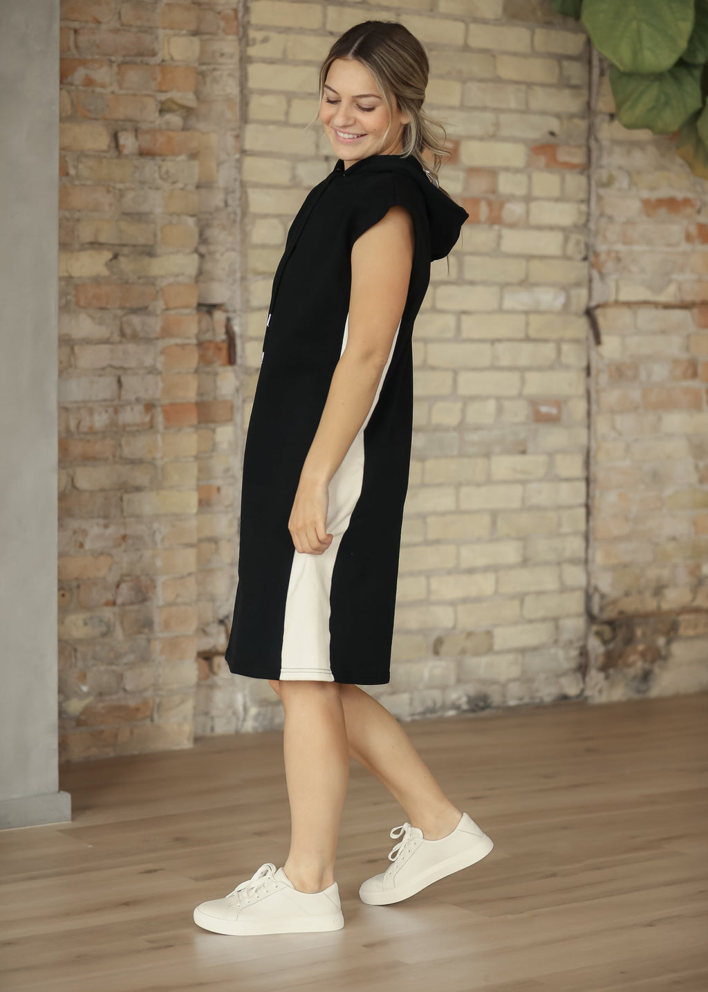 Asher Hooded Sweatshirt Dress - FINAL SALE
