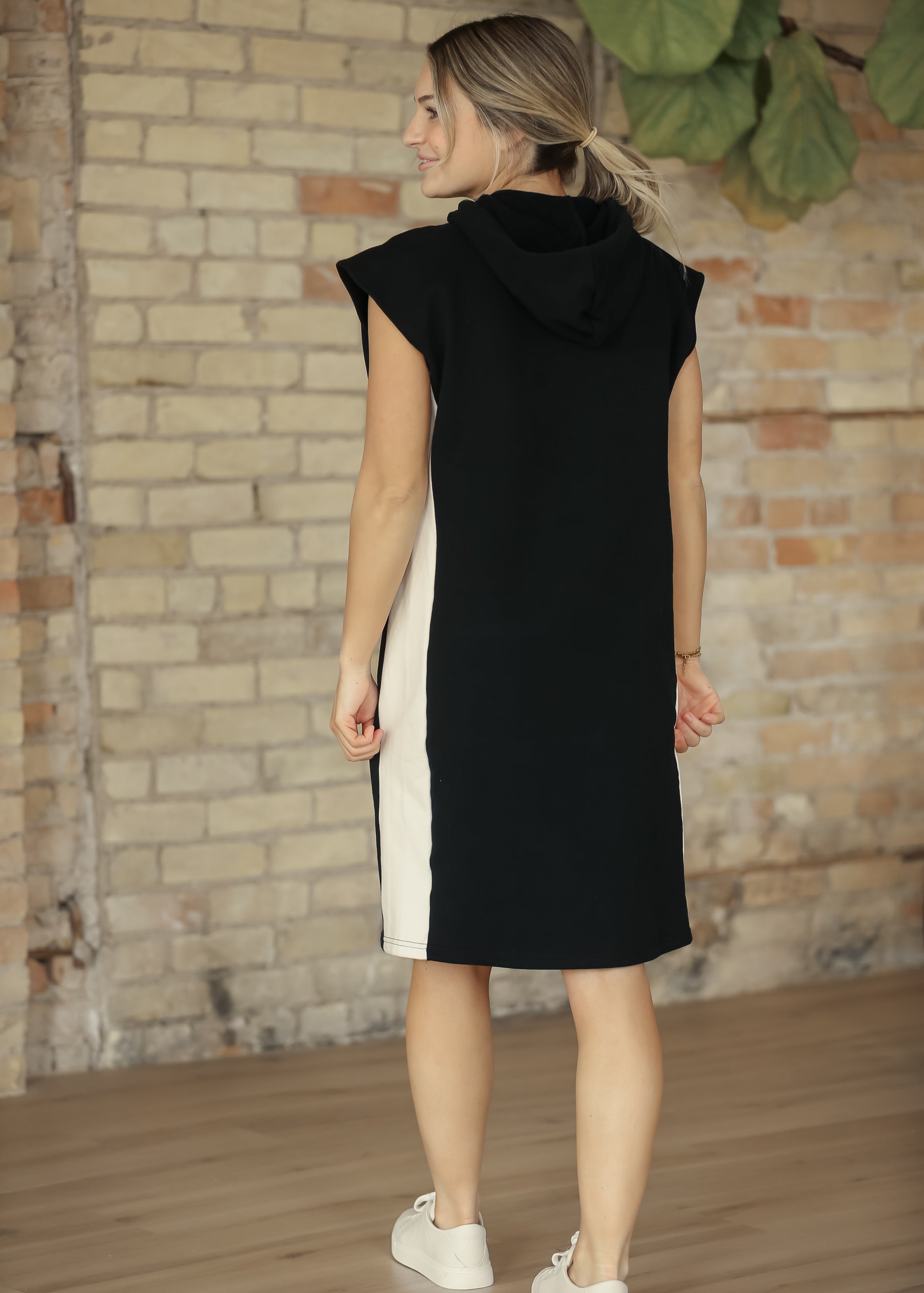 Asher Hooded Sweatshirt Dress - FINAL SALE