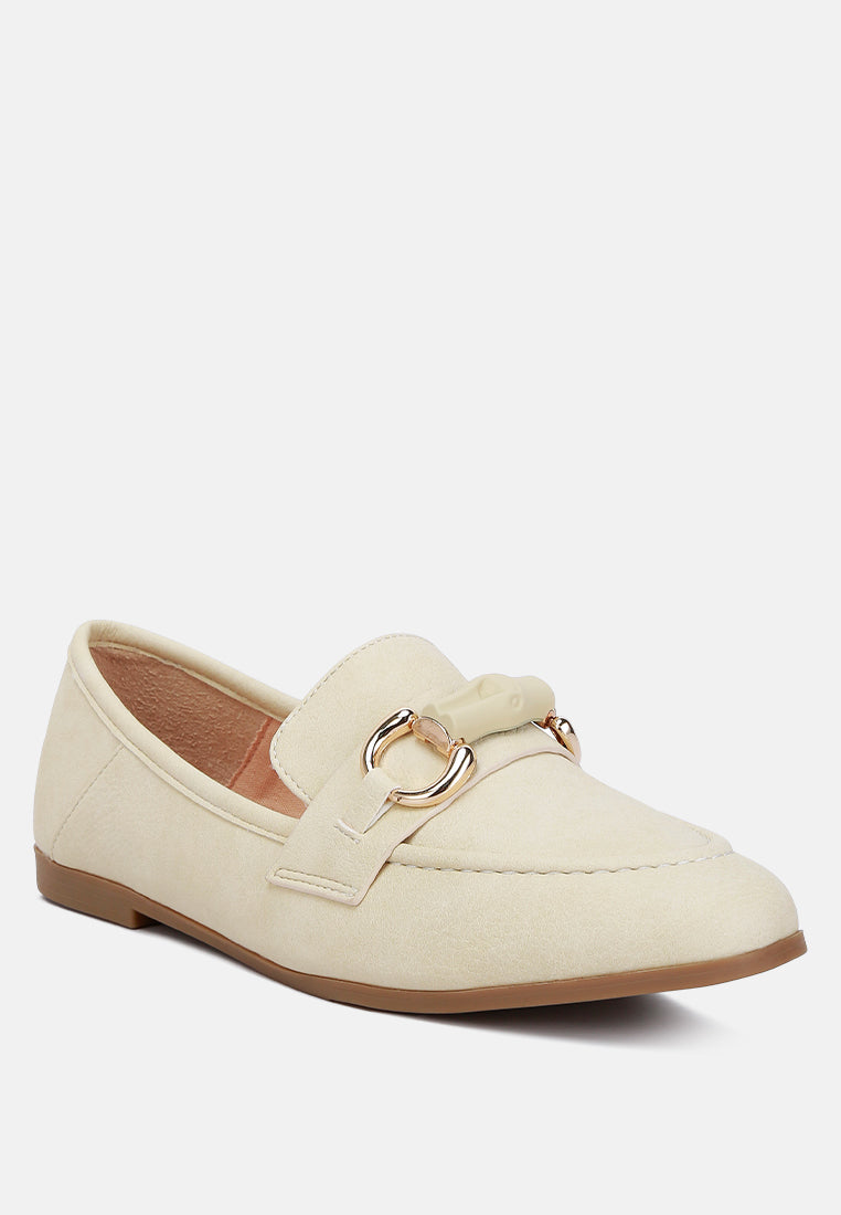 Asher Horsebit Embellished Loafers - Tigbul's Variety Fashion Shop