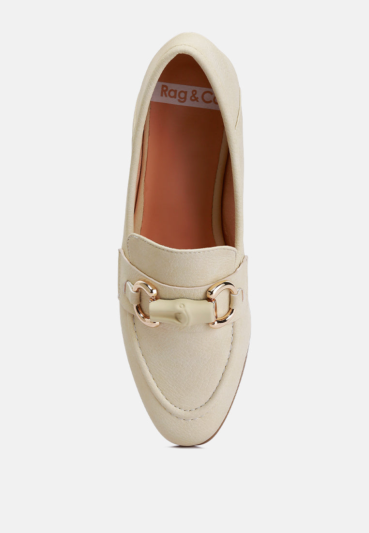 Asher Horsebit Embellished Loafers - Tigbul's Variety Fashion Shop
