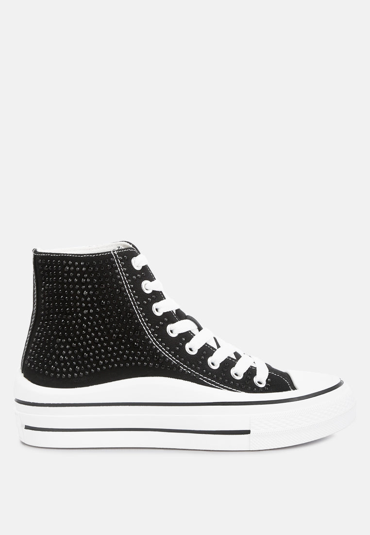 Asuka High Top Sneakers - Tigbul's Variety Fashion Shop