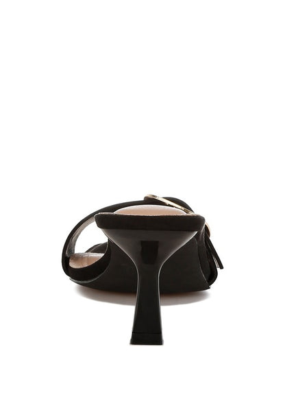 Acacia Buckle Strap Slip On Sandals - Tigbul's Variety Fashion Shop